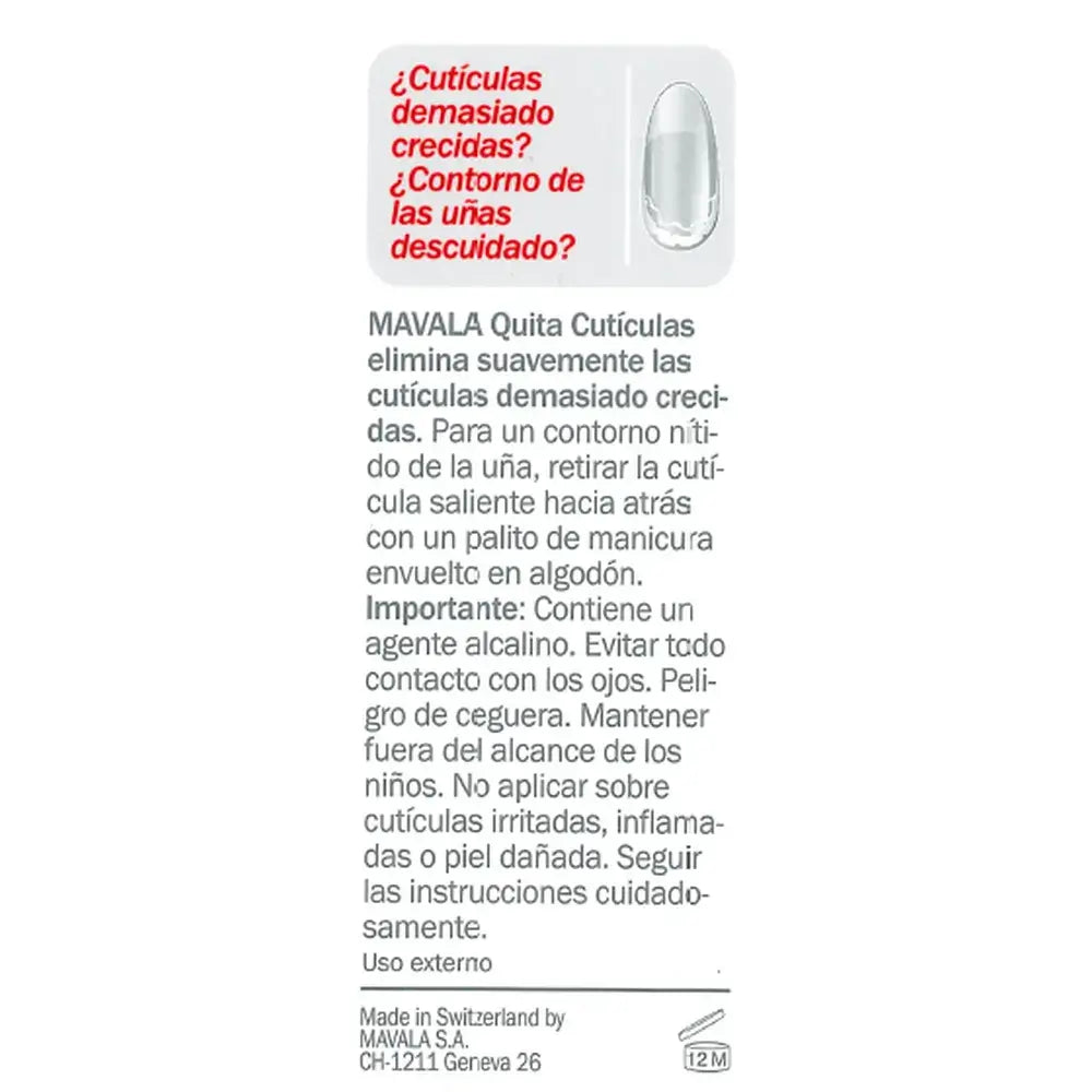 Mavala Removedor de Cutículas 10 ml
