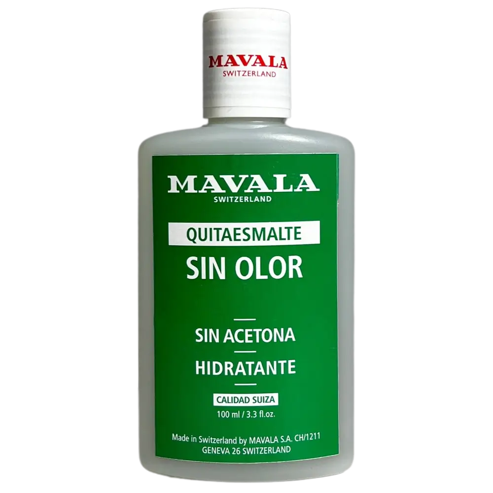 REMOVEDOR DE ESMALTE DE UNHAS DE CRISTAL (INODORO) MAVALA