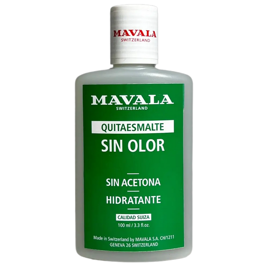 REMOVEDOR DE ESMALTE DE UNHAS DE CRISTAL (INODORO) MAVALA