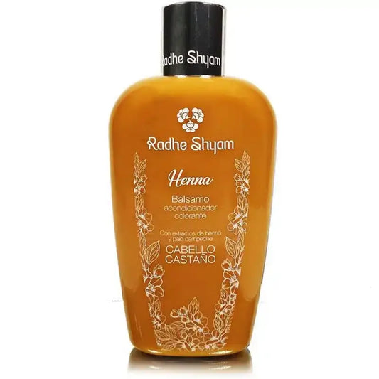Bálsamo de Henna de Castanheiro Radhe Shyam, 250 ml