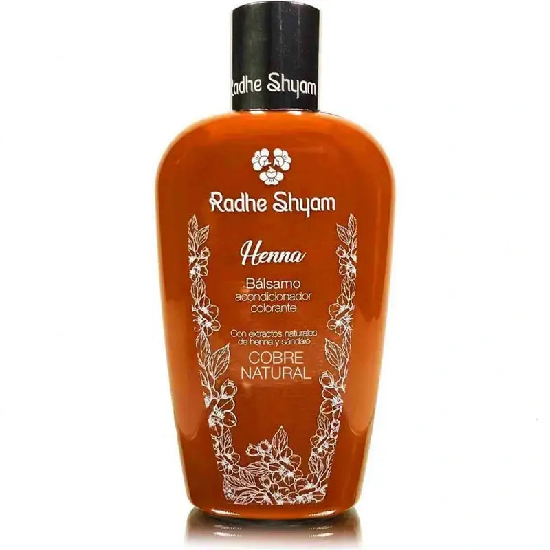 Radhe Shyam Natural Henna Bálsamo de Cobre, 250 ml