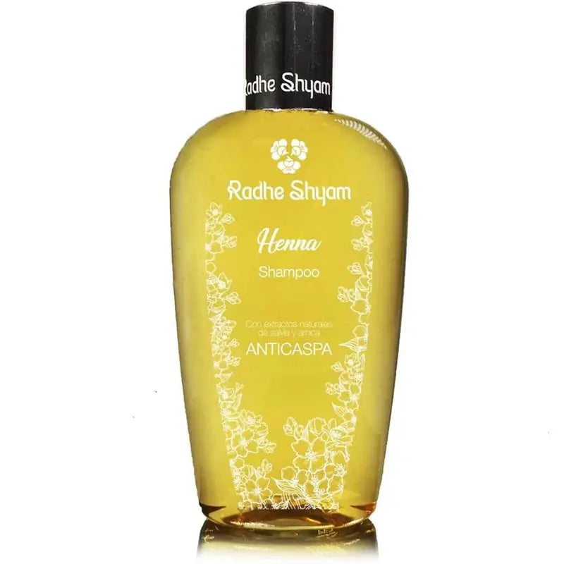 Champô de Henna Anti-Caspa Radhe Shyam , 250 ml
