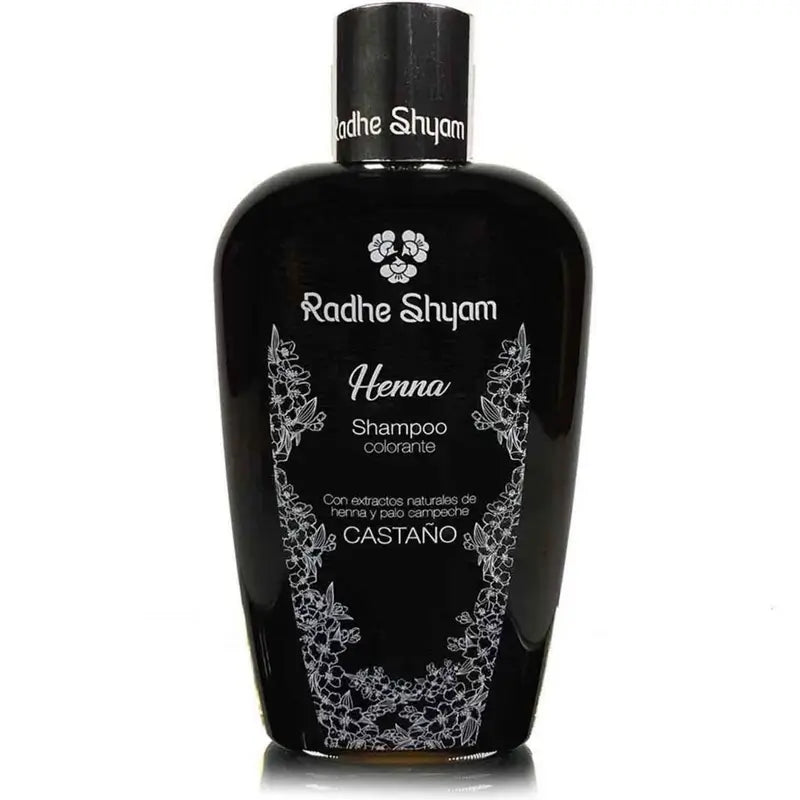 Champô de Henna de Castanheiro Radhe Shyam, 250 ml