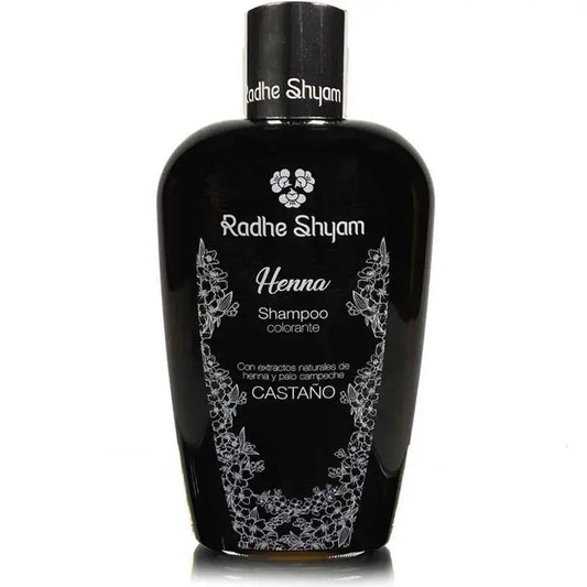 Champô de Henna de Castanheiro Radhe Shyam, 250 ml