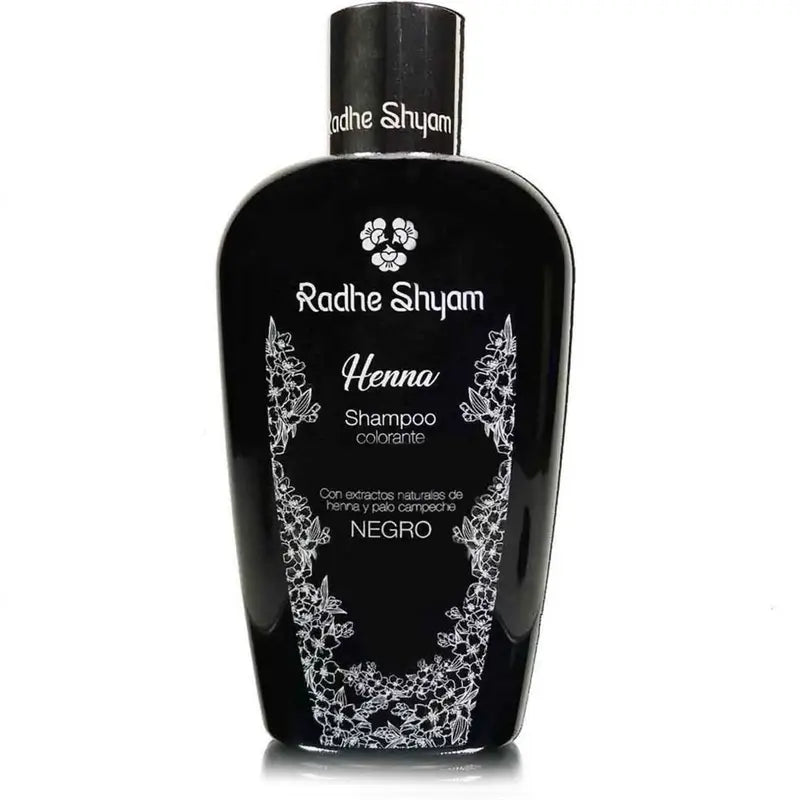 Champô de hena preta Radhe Shyam, 250 ml