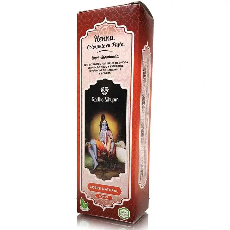 Radhe Shyam Henna Pasta de Cobre , 200 ml