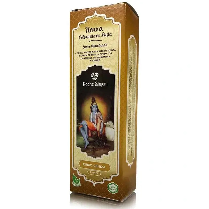 Pasta de Louro Cinzento Radhe Shyam Henna , 200 ml