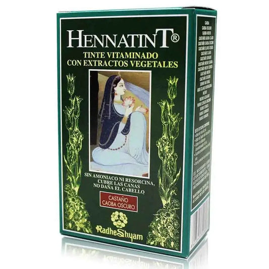 Radhe Shyam Hennatint Castanho Auburn Escuro , 60 ml
