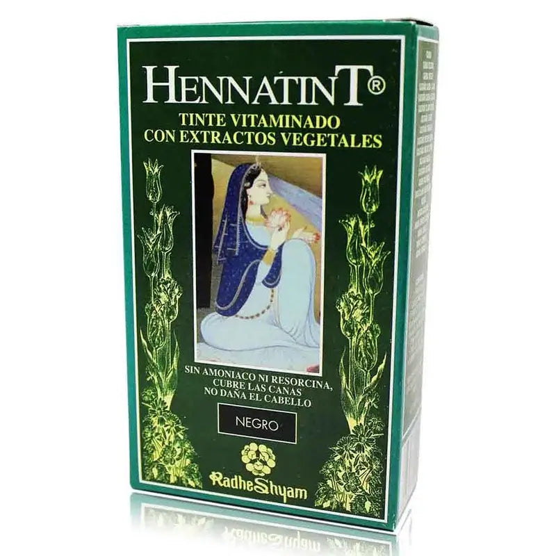 Radhe Shyam Hennatint Preto , 60 ml