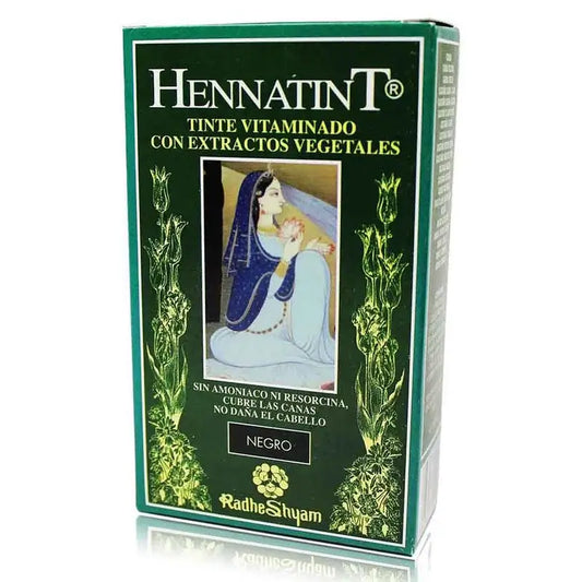 Radhe Shyam Hennatint Preto , 60 ml