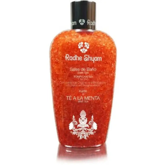 Sais de banho de chá de menta Radhe Shyam , 330 g