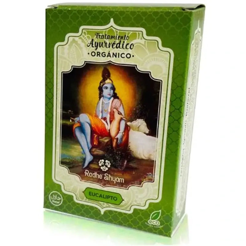 Tratamento capilar com eucalipto Radhe Shyam , 100 gr