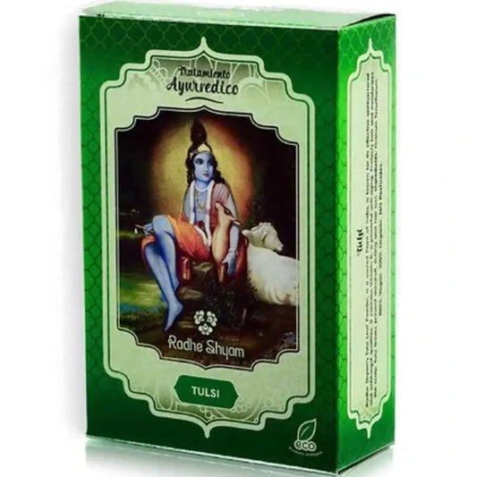 Radhe Shyam Tratamento capilar Tulsi em pó , 100 gr