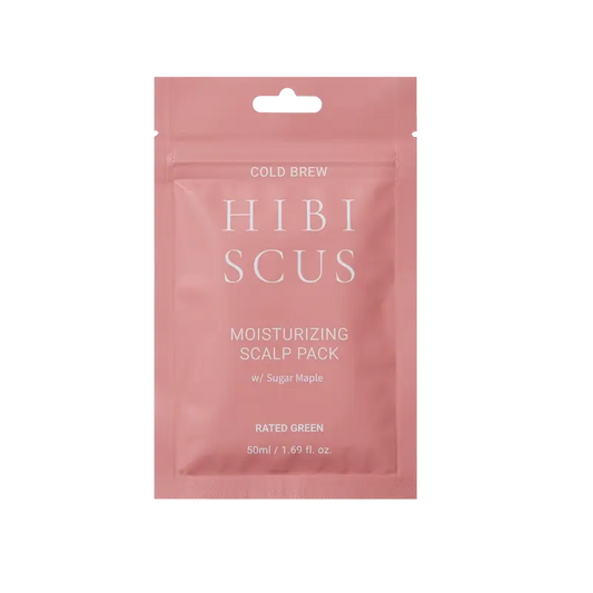 Pacote Hidratante para o Couro Cabeludo com Hibisco Rated Green Cold Brew, 50 ml