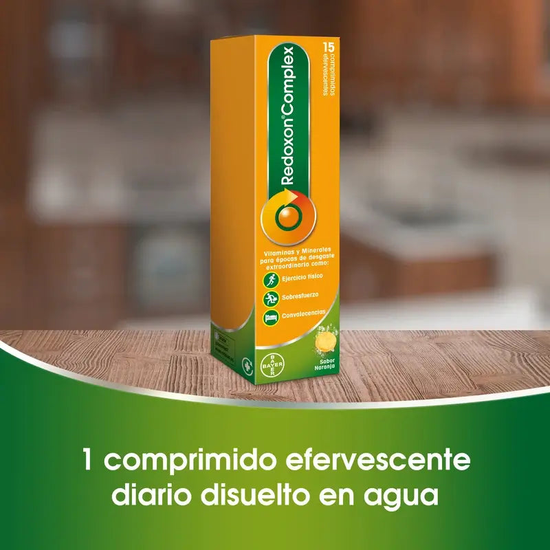 COMPLEXO REDOXON 15 COMPRIMIDOS EFERVESCENTES
