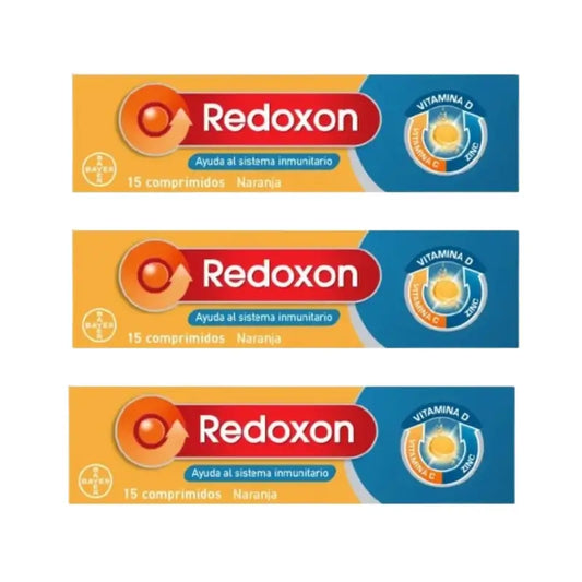 Redoxon Extra Defences, 3X15 Comprimidos Efervescentes