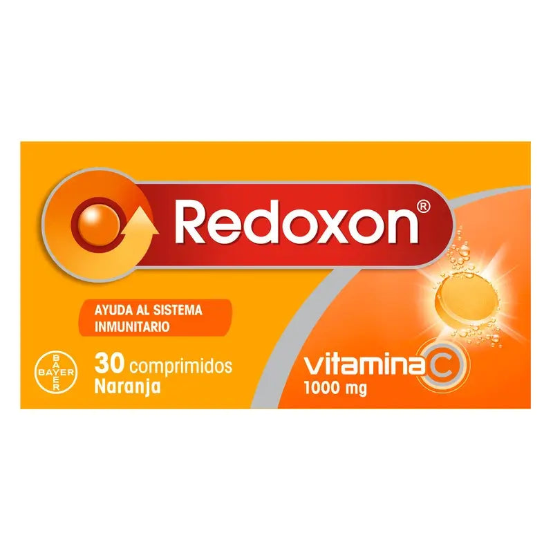 REDOXON VITAMINA C 1000 MG SABOR A LARANJA 30 COMPRIMIDOS