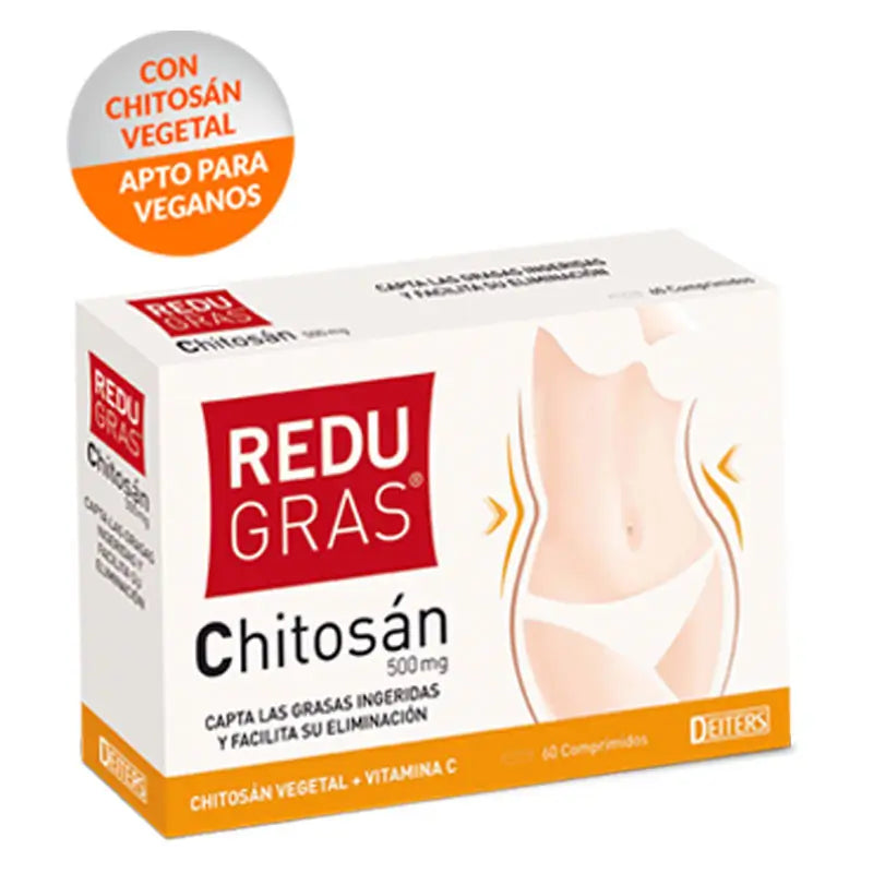 REDUGRAS CHITOSAN VEGETAL 60 CAPSULAS