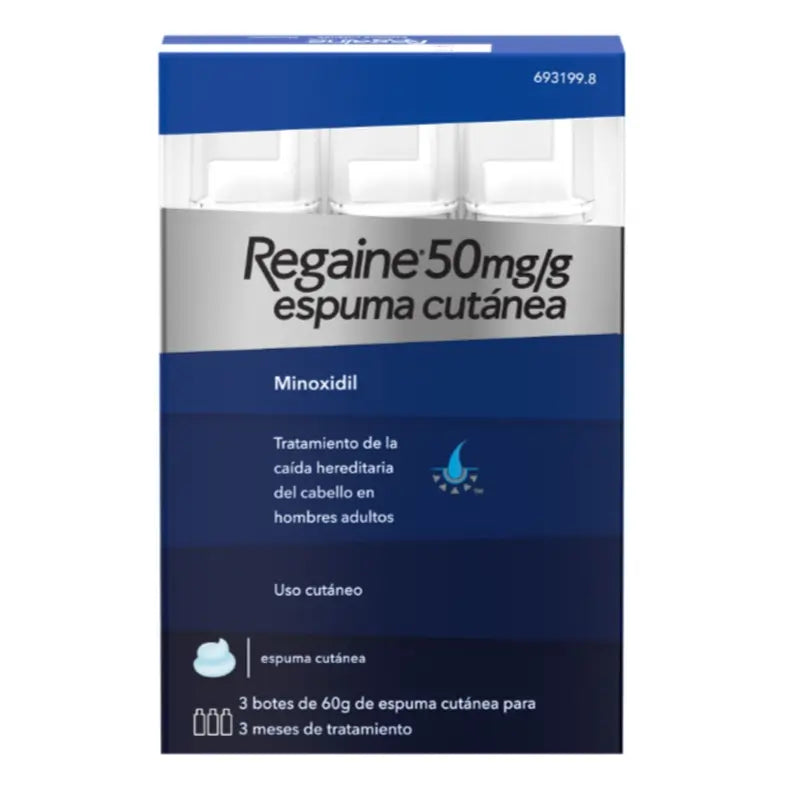 Regaine Espuma para a Queda de Cabelo