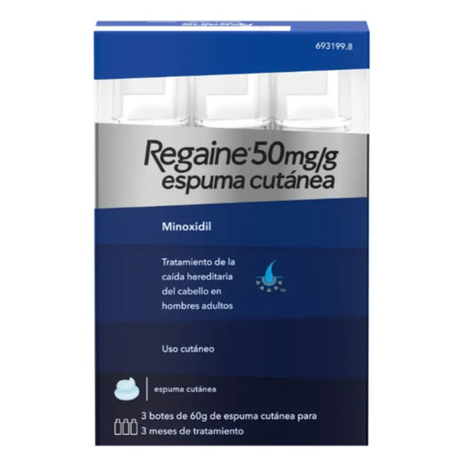 Regaine Espuma para a Queda de Cabelo