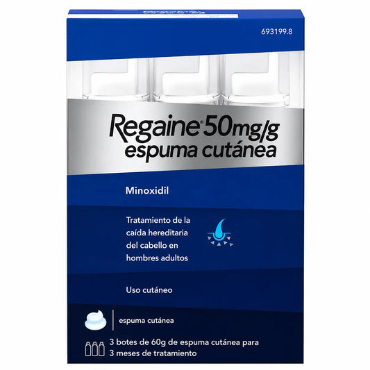 Regaine Espuma para a Queda de Cabelo
