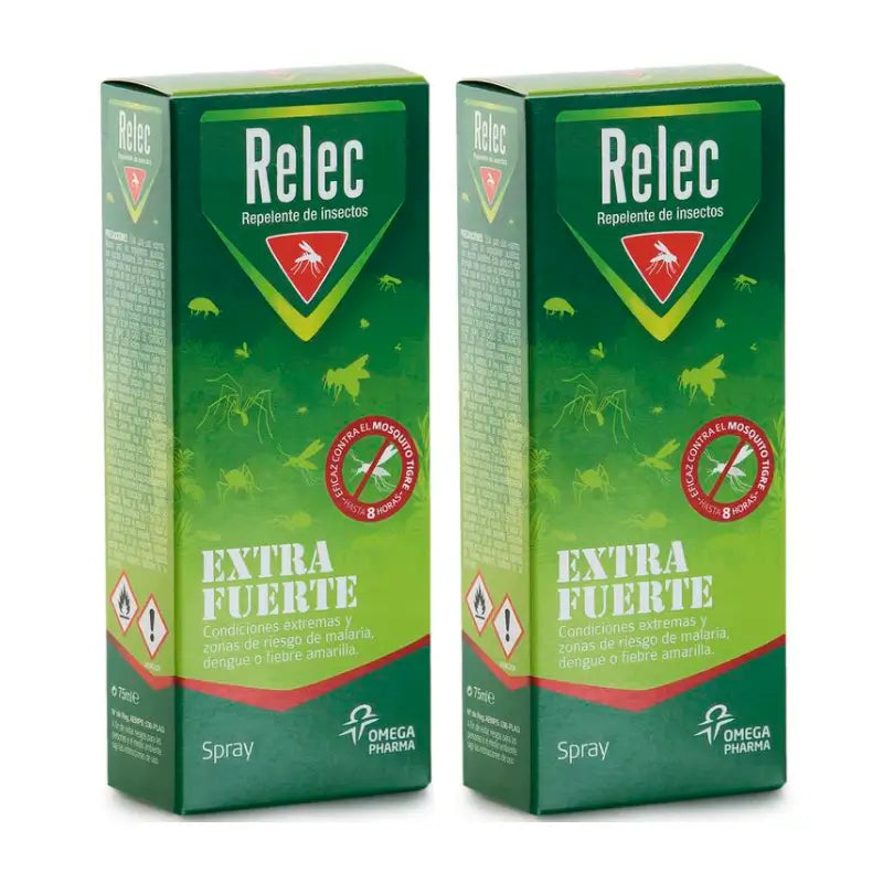 Relec Spray Extra Forte, 2x75 ml