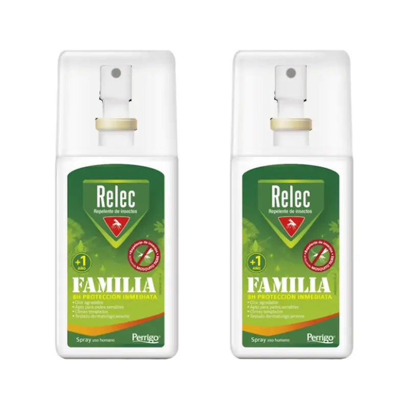 Relec Fuerte Duplo Sensitive Spray, 2 x 100 ml