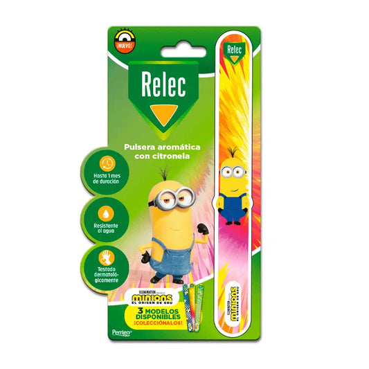 Pulseira Relec Minions 21 Pink
