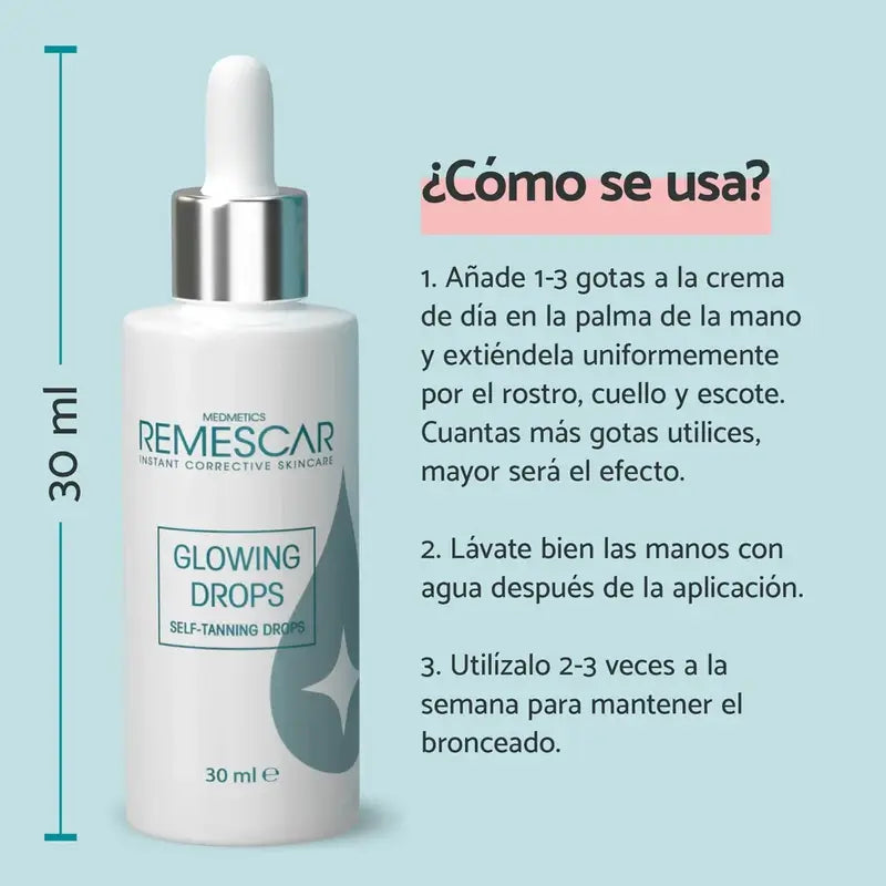 Remescar Gotas Bronzeadoras, 30 ml