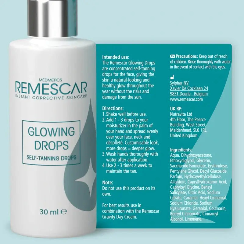 Remescar Gotas Bronzeadoras, 30 ml