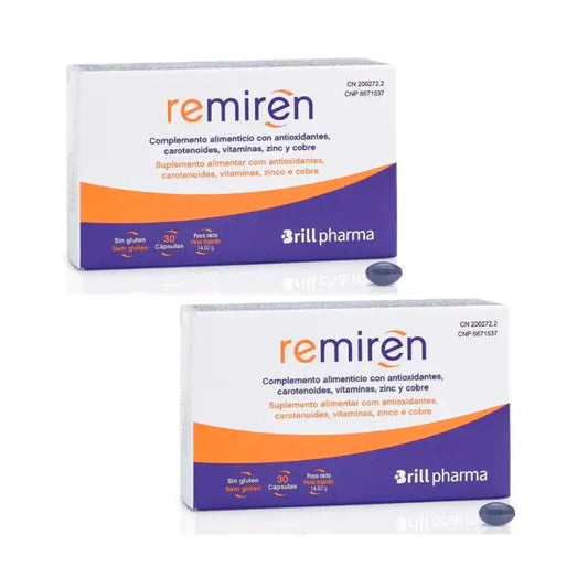 Remiren, Embalagem 2 x 30 Cápsulas