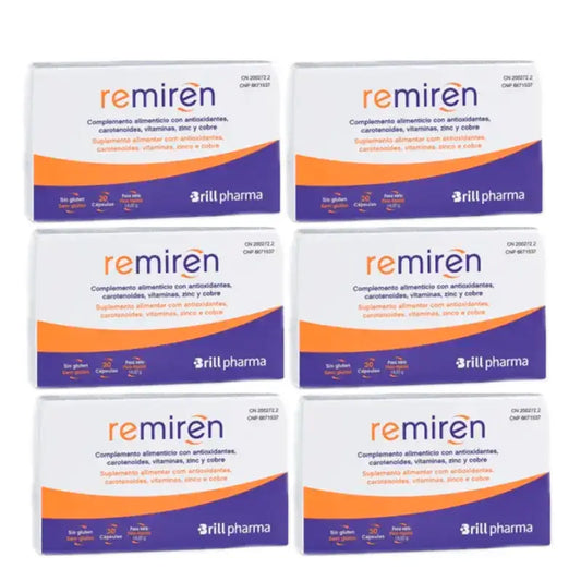 Remiren, Embalagem 6 x 30 Cápsulas