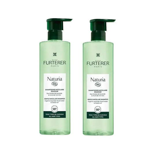 Rene Furterer Naturia Champô Equilibrante Extra Suave, 2X400 Ml