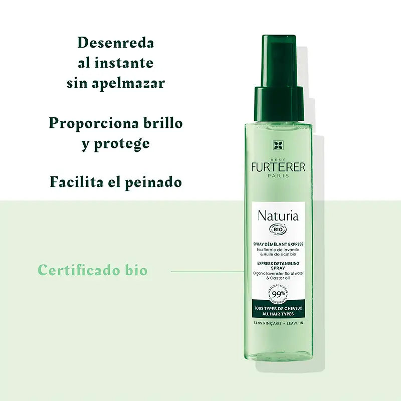 Rene Furterer Naturia Spray Desembaraçante Extra Suave, 200 ml