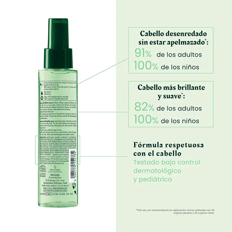 Rene Furterer Naturia Spray Desembaraçante Extra Suave, 200 ml