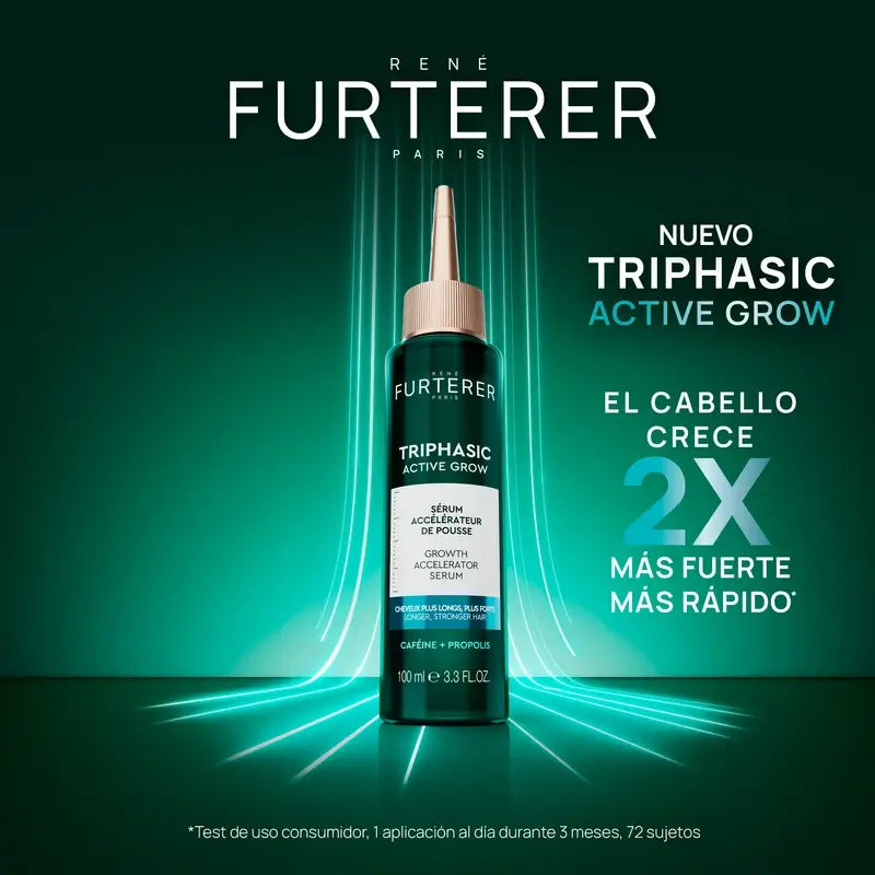 Rene Furterer Triphasic Active Grow Sérum Acelerador de Crescimento , 100 ml