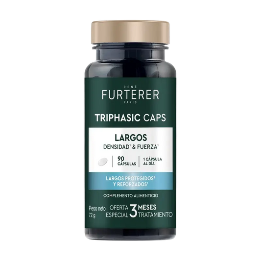 Rene Furterer Triphasic Cabelos Compridos, Densidade e Força , 90 cápsulas
