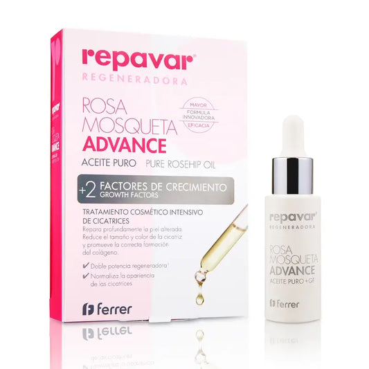 REPAVAR REGENERADOR ÓLEO PURO ÓLEO DE ROSA AVANÇO 15ML