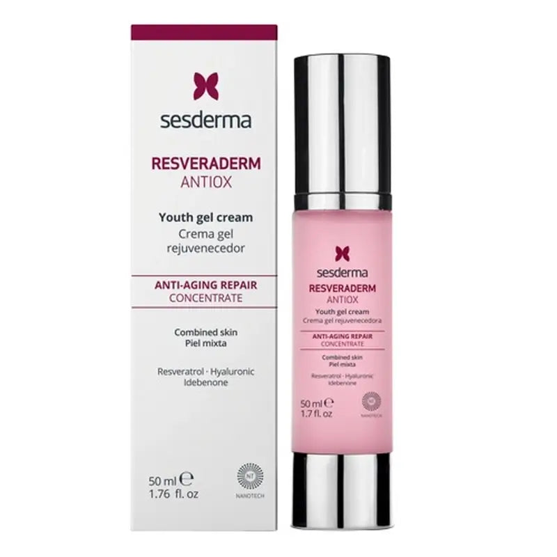 Sesderma Resveraderm Antiox Gel Creme Rejuvenescedor, 50 ml