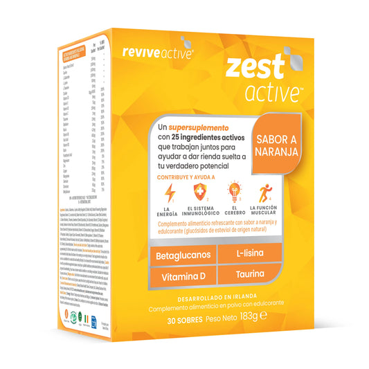 Revive Active Multivitamínico Zest Active, 30 saquetas
