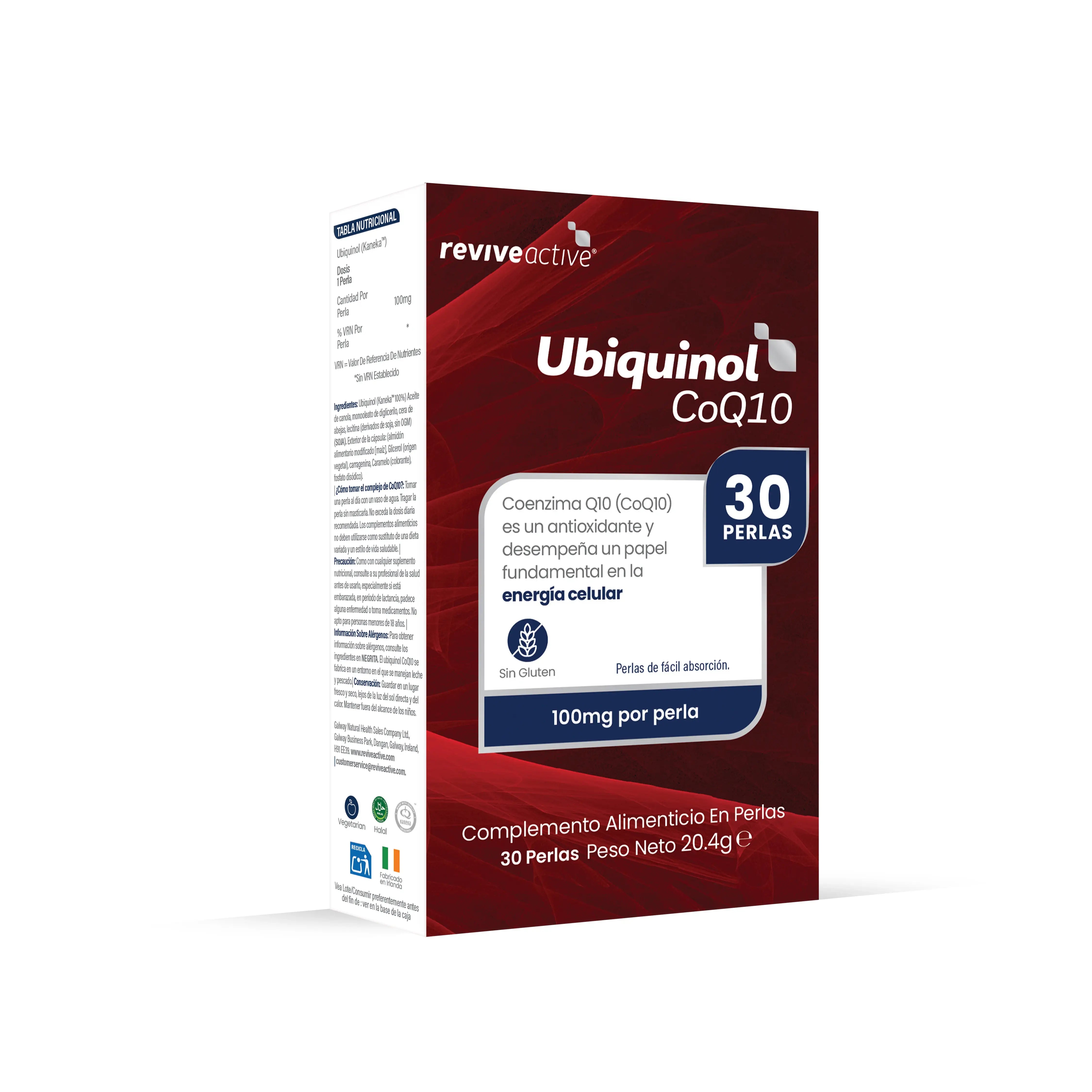 Revive Active Ubiquinol CoQ10, 30 cápsulas