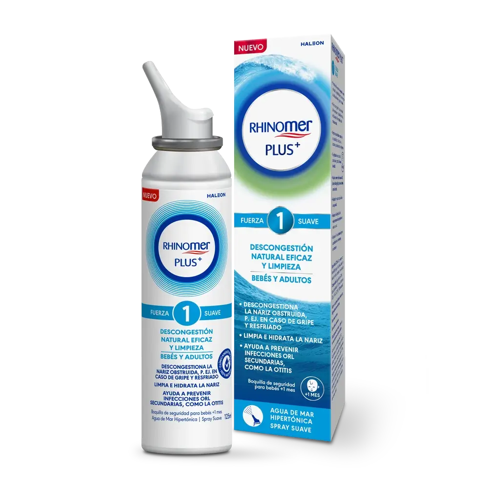 Rhinomer Plus+ F1 Bebés e Adultos , 125 ml
