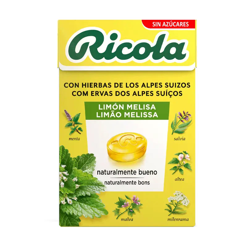 Ricola Candies sem açúcar Limão 50 G