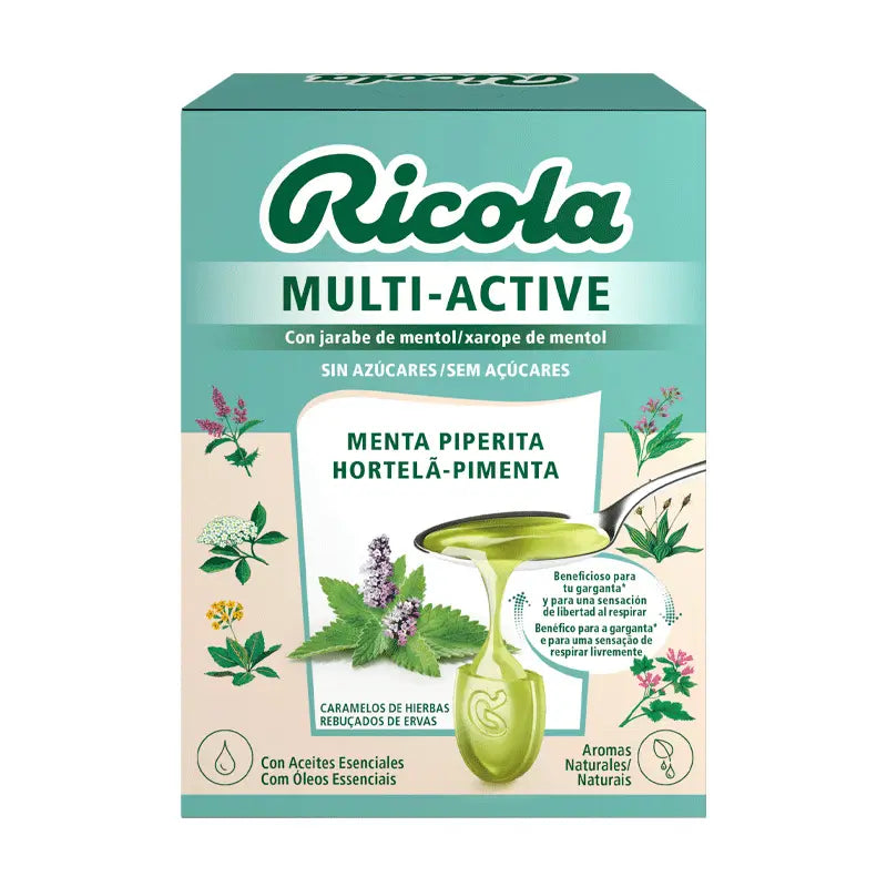RICOLA MULTI-ACTIVE MENTA PIPERITA 51 G