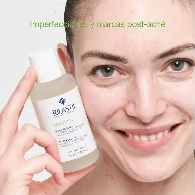 Rilastil Acnestil Micropeeling Esfoliante e Seborregulador , 100 ml