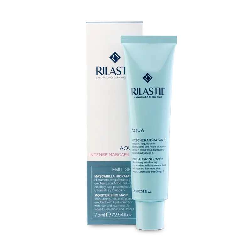 Máscara Hidratante Intensa Rilastil Aqua 75 Ml