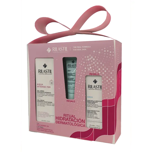 Rilastil Cracker Aqua Intense 40Ml + Aqua Limp 15Ml + Máscara Aqua 15Ml