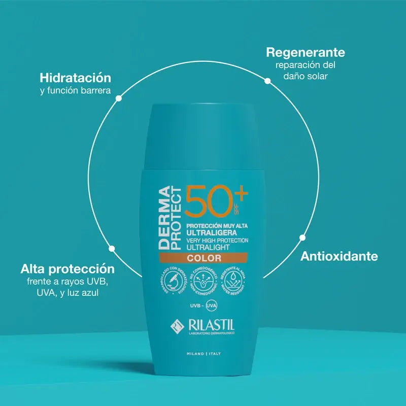 Rilastil Dermaprotect SPF 50+ Cor, 50 ml