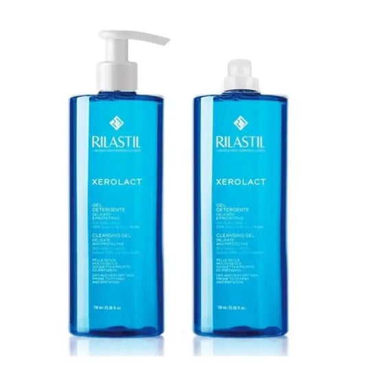 Rilastil Duplo Xerolact Gel 2º Desconto de 50% , 750ml + 750ml