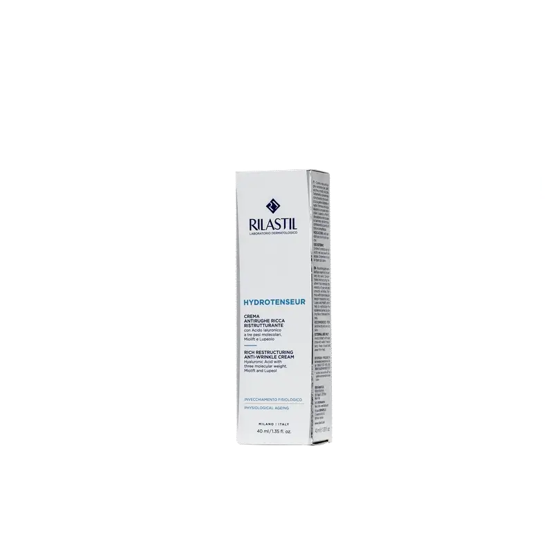 Hydrotenseur Rilastil Rica Reestruturação e Antiarrugas, 40 ml